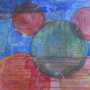 Joy Bubbles, circles, Abstract Artwork Modern Art Hope