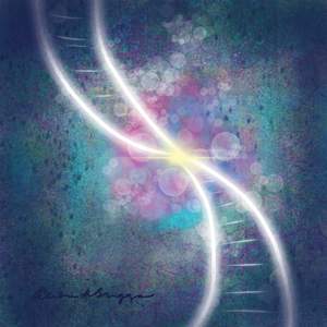 528 Creative DNA artwork Commissioned Painting Healing