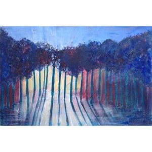 aesthetic, acrylic paint, acrylic, trees, sun, sun through trees, acrylic paintings, paintings, painting, prophetic, acrylic painting, modern art, evocation, contemporary art, allegorical, intuitive, landscape paintings, representational art, heart of worship, arts on stage