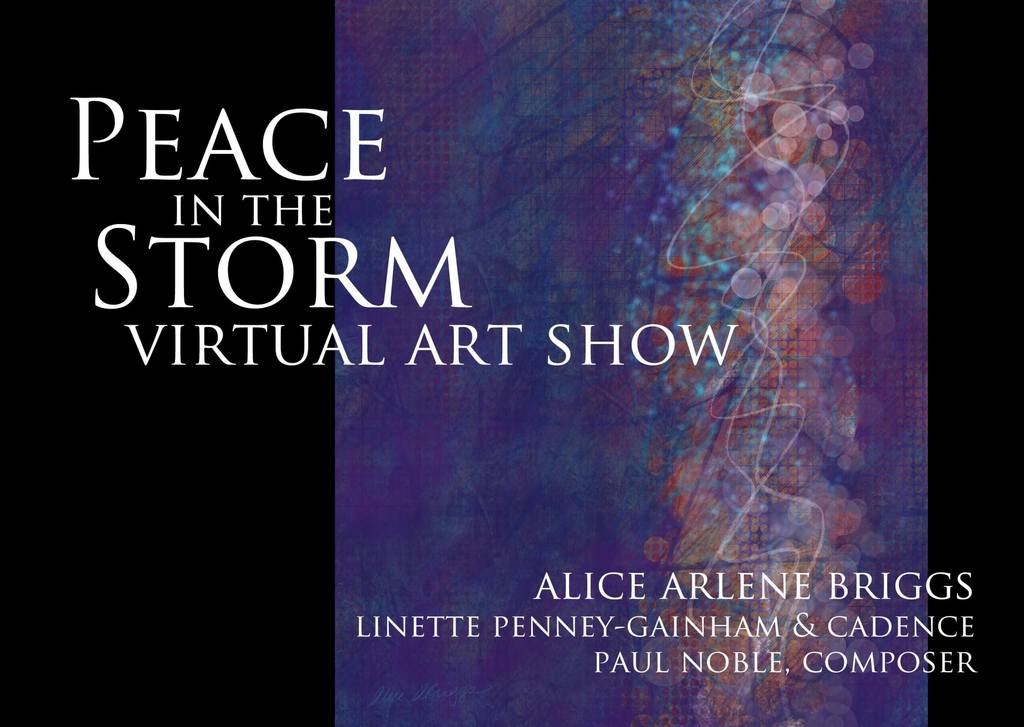 peace in the storm virtual art show abstract artwork