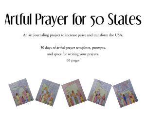 artful prayer for 50 states printable journal